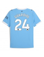 Manchester City Josko Gvardiol #24 Kotipaita 2025-26 Lyhythihainen